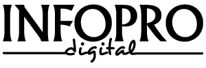 Infopro Digital logo - Black